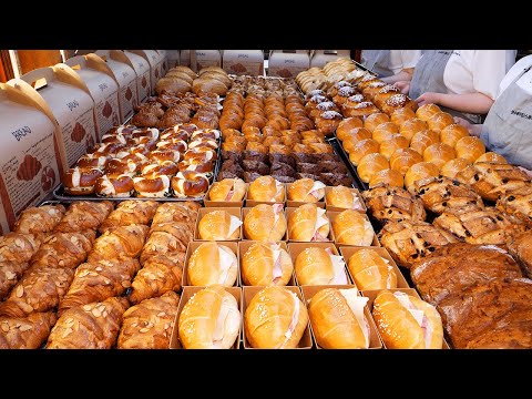 Видео: Потрясающий масштаб!! Лучший багет в Корее - Korean Bakery