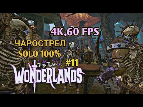 Видео: Tiny Tina's Worderlands: ЧАРОСТРЕЛ СОЛО 100% ПРОХОЖДЕНИЕ (ч.11)