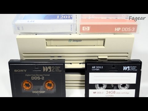 Видео: Данные на магнитной ленте (ч.1): DDS-3