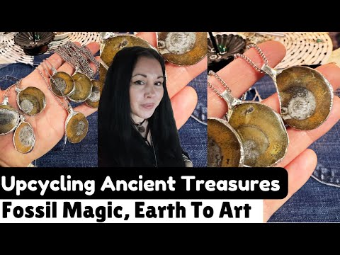 Видео: Что я сегодня сделал с окаменелостями аммонитов!
