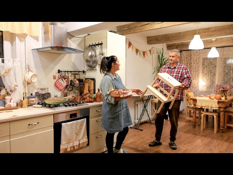 Видео: Семейные радости и простота деревенской жизни🏡 Уютная осень в маленьком доме