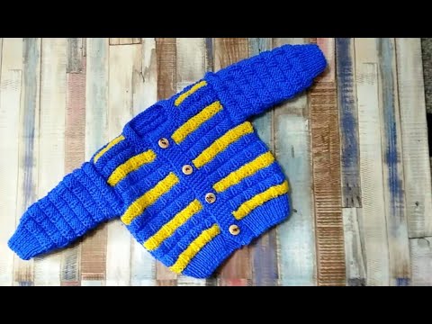 Видео: Кофточка для новорожденного.