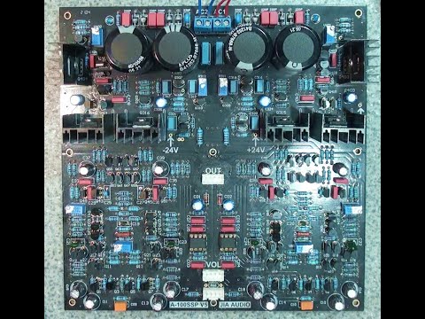 Видео: Предварительного усилителя Accuphase A100 Gold Throat класс А, OPA2134, конструктор из Китая.