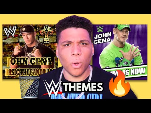 Видео: Старые темы суперзвезд WWE против их новых тем