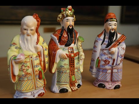 Видео: Три китайских звездных старца: Фу-син, Лу-син и Шоу-син