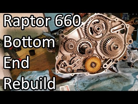 Видео: Ремонт нижней части Raptor 660