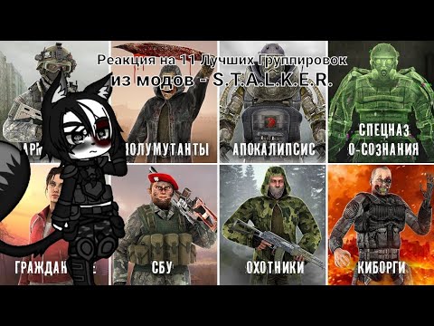 Видео: Реакция на 11 Лучших Группировок из модов - S.T.A.L.K.E.R.