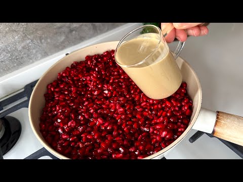 Видео: 😱✋ У вас есть гранат и 1 стакан тахини?⁉️ Готово через 10 минут.✋ Невероятно вкусно.