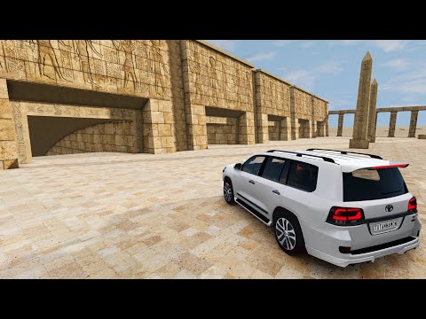 Видео: ИГРЫ ТУТАНХАМОНА! ТУРИСТЫ ПОПАЛИ В ЛОВУШКУ ФАРАОНА | BeamNG.drive