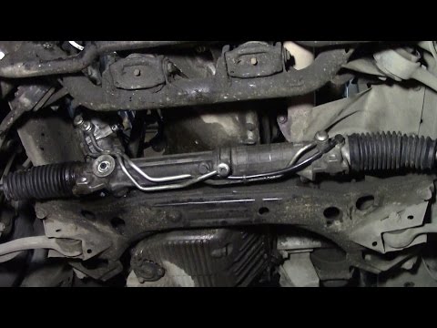 Видео: Рулевая рейка на bmw e34.Установка.