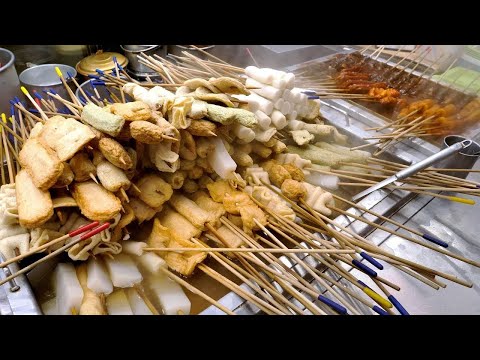 Видео: Сцена из жизни! Ознакомьтесь с 10 лучшими уличными блюдами Кореи:
