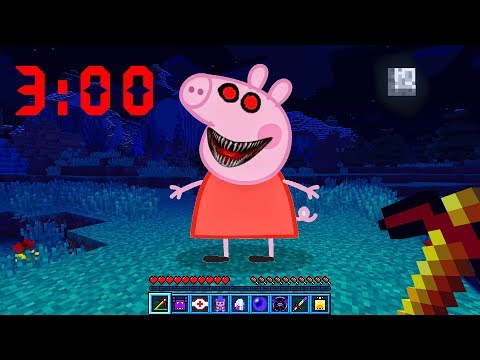 Видео: НИКОГДА НЕ ПРИЗЫВАЙ ПЕППУ EXE В 3 ЧАСА НОЧИ В Майнкрафт ПЕ Ужасы Видео Minecraft Pocket Edition