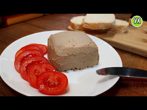 Видео: Нежнейший паштет из куриной печени. Просто, быстро и очень вкусно.