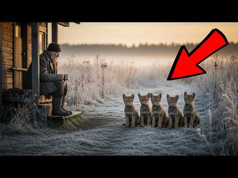 Видео: СТАРЫЙ ОХОТНИК РЕШИЛ ПОМОЧЬ ГОЛОДНЫМ ВОЛЧАТАМ... НО ОН ЕЩЕ НЕ ЗНАЛ, ЧЕМ ЭТО ОБЕРНЕТСЯ.
