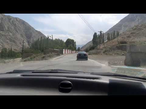 Видео: Кадамжай шаары, Орозбеков айылы жолдогу көрүнүш