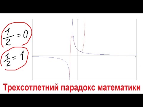 Видео: Математический парадокс: 0,5=0 и 0,5=1.