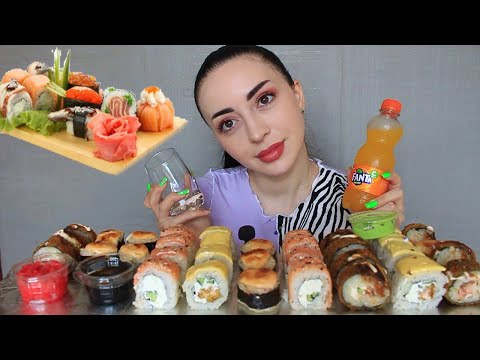 Видео: НОВЫЕ СПОСОБЫ ЗАРАБОТАТЬ 🤑 СУШИ 🍣 РОЛЛЫ МУКБАНК 🌸Ayka Emilly