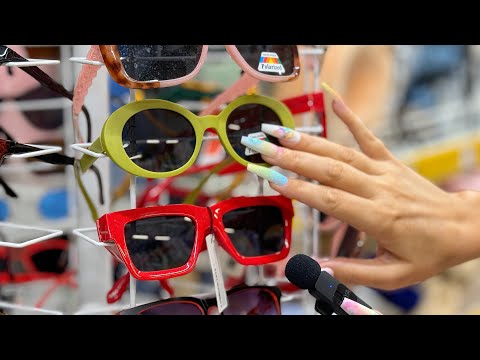 Видео: ASMR 100 TRIGGERS in a Cosmetics shop 🛒💄АСМР в Авроре