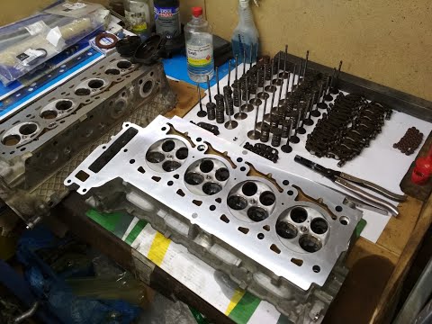 Видео: Mercedes Benz GL450 (X164) M273.923 (Восстановление ДВС) Сборка ч.3 Работаю с ГБЦ. Краткий обзор