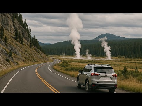 Видео: YELLOWSTONE /ПЕРЕКУСИЛИ И ПОЕХАЛИ ДАЛЬШЕ. ПУТЕШЕСТВИЕ К ЙЕЛУСТОУН #влог #тревелвлог 1часть