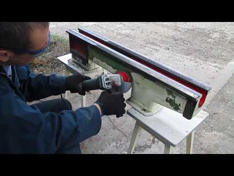Видео: Новая пиноль ТВ 4 и покраска станка.
