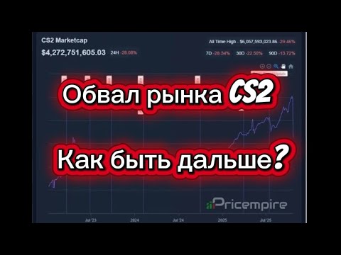 Видео: Обвал рынка cs2🪰. Как быть дальше? Новые инвестиции.