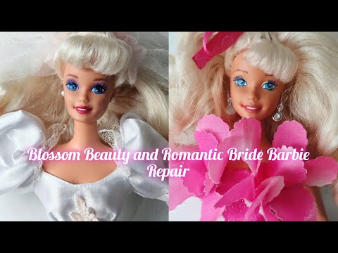 Видео: Уставшая цветочница и сбежавшая невеста-ремонт 1997 Blossom Beauty & Romantic Bride Barbie