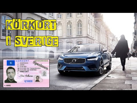 Видео: Как получить водительское удостоверение в Швеции. Körkort i Sverige
