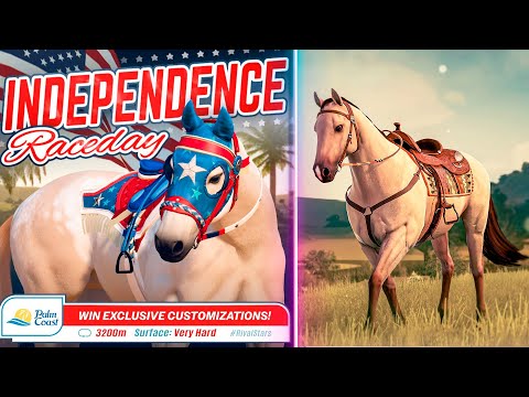 Видео: Заезд на КВОТЕР и АМЕРИКАНСКИЙ ЗАБЕГ в Rival Stars Horse Racing