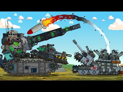 Видео: УДАР РАКЕТОЙ по Городу-Танку! КВ-54 vs Оплот