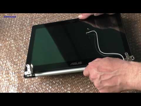 Видео: Экран ноутбука Asus S301L не показывает | Полосы на белом фоне