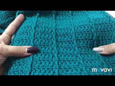 Видео: МАСТЕР КЛАСС ДЛЯ НАЧИНАЮЩИХ //КОФТА «Павлиновая зелень» //Размер 48-50