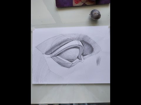 Видео: Рисуем глаз Аполлона.