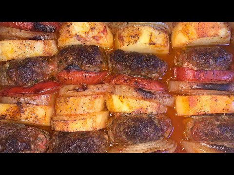 Видео: КОФТА ИЗ БАРАНИНЫ С ОВОЩАМИ ОТ ТАРЕКА