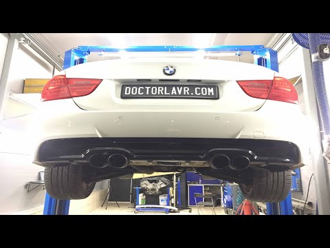 Видео: Тюнинг выхлопных систем. Будьте бдительны! BMW Е90, F10 Спорт Выхлоп Проекты. Часть 1.