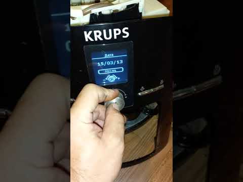 Видео: Krups 8250 кофемашина течет, не варит кофе причины