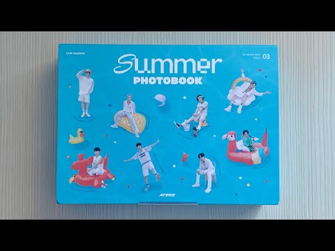Видео: Распаковка ATEEZ / Unboxing ATEEZ SUMMER PHOTOBOOK 2023