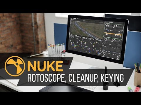 Видео: Обзорное занятие курса "Nuke: Rotoscope, CleanUp, Keying"