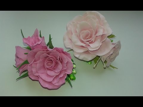 Видео: DIY Роза из фоамирана