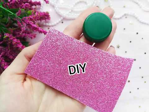 Видео: Фоамиран + крышка от бутылки, что получается? Красота!