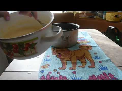 Видео: Выпечка. Манник в мультиварке.