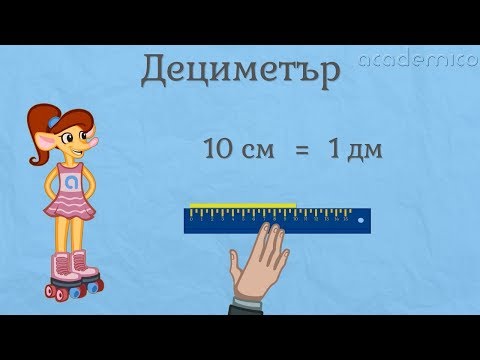 Видео: Дециметър - Математика 2 клас | academico