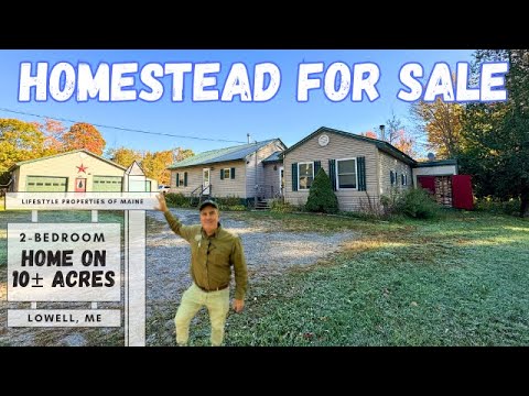 Видео: Мини-усадьба в штате Мэн на продажу | Недвижимость штата Мэн