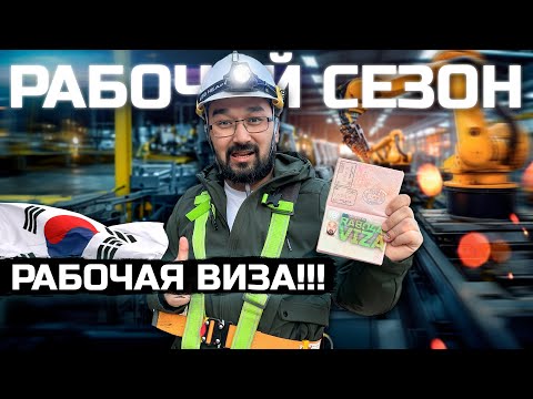 Видео: Как сделать рабочую визу в Южную Корею!