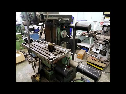 Видео: Оживление фрезерного станка 6М76 после очумелых ручек (часть 1)