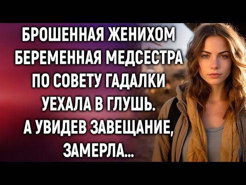 Видео: Брошенная женихом беременная медсестра по совету гадалки уехала в глушь. А увидев завещание…