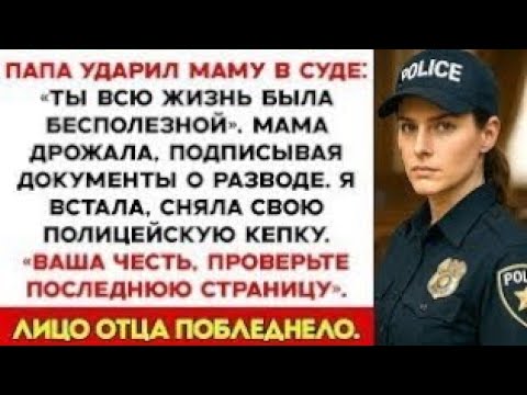 Видео: Я была разбита, когда увидела, как мой отец ударил маму и назвал её бесполезной прямо в суде