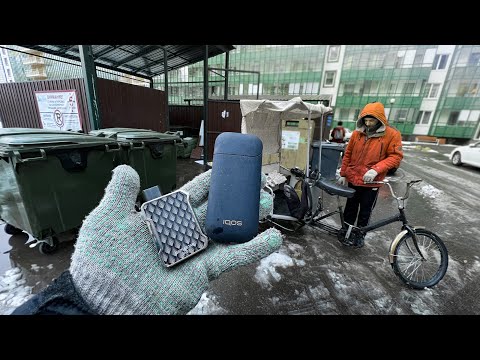 Видео: Как я зарабатываю лазая по мусоркам Питера ? Dumpster Diving RUSSIA #17