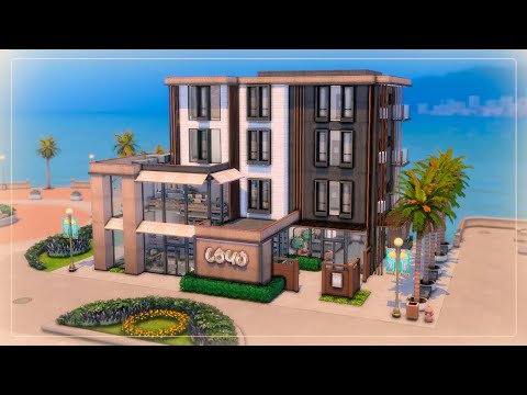 Видео: Квартиры 🏢 Офис 🖥 Спортзал ⚽| Симс 4: Строительство | The Sims 4: Speed Build