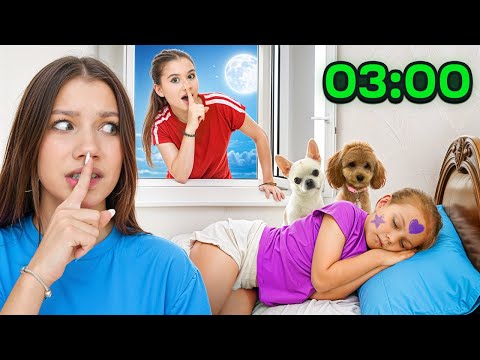 Видео: НОЧЁВКА БЛОГЕРОВ ◉ 48 Часов / Вики Шоу